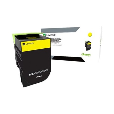 Lexmark 800X4 - Extra vysoká výtěžnost - žlutá - originální - kazeta s barvivem LCCP - pro Lexmark CX510de, CX510de SPR