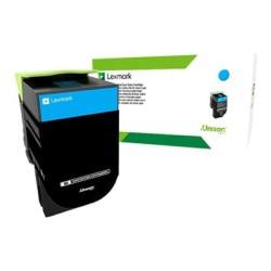Lexmark - Azurová - originální - kazeta s barvivem Lexmark Corporate - pro Lexmark CX310dn, CX310n, CX410de, CX410dte, CX410e