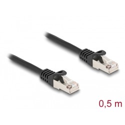 Delock - Sítový kabel - RJ-50 (M) do RJ-50 (M) - 50 cm - S/FTP - provedení bez hrbolku - cerná