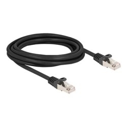 Delock - Sítový kabel - RJ-50 (M) do RJ-50 (M) - 3 m - S/FTP - provedení bez hrbolku - cerná