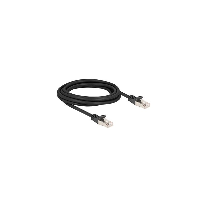 Delock - Sítový kabel - RJ-50 (M) do RJ-50 (M) - 3 m - S/FTP - provedení bez hrbolku - cerná