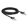 Delock - Sítový kabel - RJ-50 (M) do RJ-50 (M) - 3 m - S/FTP - provedení bez hrbolku - cerná