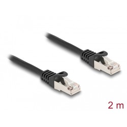 Delock - Sítový kabel - RJ-50 (M) do RJ-50 (M) - 2 m - S/FTP - provedení bez hrbolku - cerná