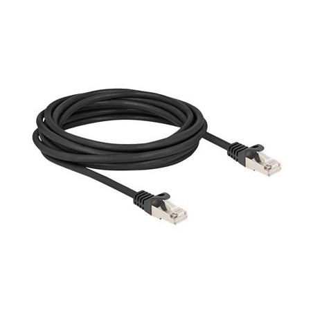 Delock - Sítový kabel - RJ-50 (M) do RJ-50 (M) - 5 m - S/FTP - provedení bez hrbolku - cerná