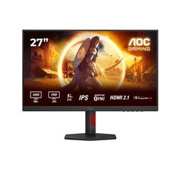 AOC MT 27" U27G4R - IPS,1920x1080/3840x2160, 360/160Hz,1ms,400cd,2xHDMI,DP,USBHub,Pivot
