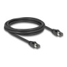 Delock - Sítový kabel - RJ-45 (M) do RJ-45 (M) - 2 m - 7.5 mm - SFTP, PiMF - CAT 8.1 - neobsahuje halogen, provedení bez