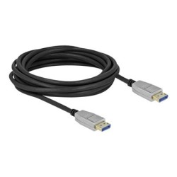 Delock - Kabel DisplayPort - DisplayPort (M) s jazýčkem do DisplayPort (M) s jazýčkem - DisplayPort 2.0 - 5 m - podpora 8… 80268