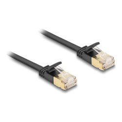 Delock - Sítový kabel - RJ-45 (M) do RJ-45 (M) - 7.5 m - U/FTP - CAT 7 (kabel) / CAT 6a (konektory) - provedení bez hrbolku