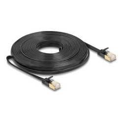 Delock - Sítový kabel - RJ-45 (M) do RJ-45 (M) - 10 m - U/FTP - CAT 7 (kabel) / CAT 6a (konektory) - provedení bez hrbolku