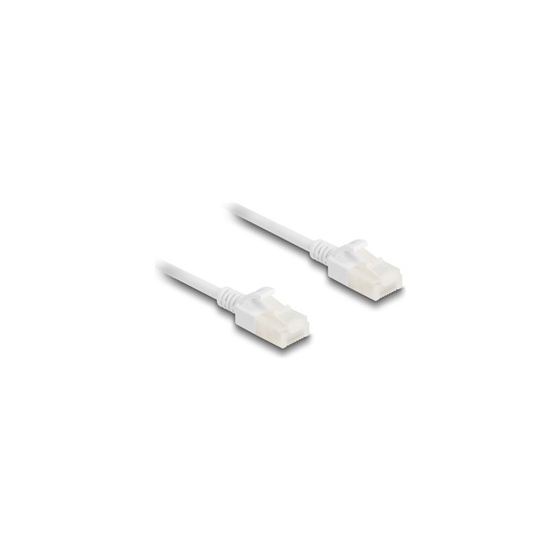 Delock - Sítový kabel - RJ-45 (M) do RJ-45 (M) - 5 m - 3.6 mm - UTP - CAT 6a - neobsahuje halogen, tenký, robustní západka