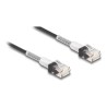 Delock - Patch kabel - RJ-45 (M) do RJ-45 (M) - 2 m - 3 mm - UTP - CAT 6a - neobsahuje halogen, rychlost prenosu dat až 10