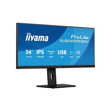 iiyama ProLite/XUB3493WQSU-B6/34"/IPS/wQHD/120Hz/1ms/Černá/3R