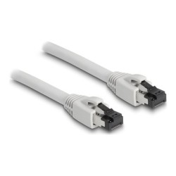 Delock - Patch kabel - RJ-45 (M) do RJ-45 (M) - 10 m - 7.5 mm - S/FTP, PiMF - CAT 8.1 - neobsahuje halogen, provedení bez