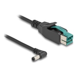 C2G Non-Polarised Power Cord - Elektrický kabel - power IEC 60320 C7 do BS 1363 (M) - AC 250 V - 1 m - lisovaný - černá - Velká