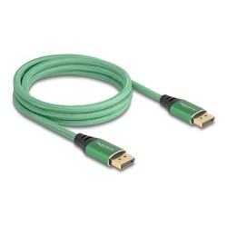 Delock - Kabel DisplayPort - DisplayPort (M) do DisplayPort (M) - DisplayPort 2.1 - 2 m - pozlacené kontakty, podpora 16K60Hz