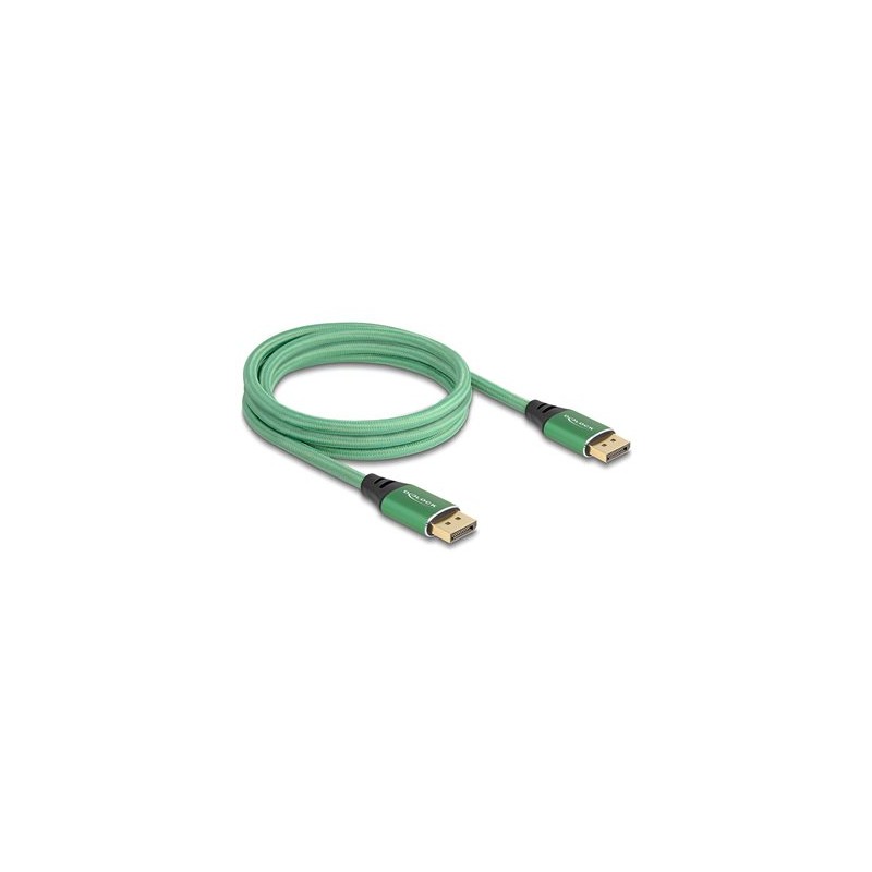 Delock - Kabel DisplayPort - DisplayPort (M) do DisplayPort (M) - DisplayPort 2.1 - 2 m - pozlacené kontakty, podpora 16K60Hz