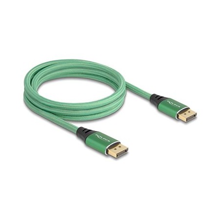 Delock - Kabel DisplayPort - DisplayPort (M) do DisplayPort (M) - DisplayPort 2.1 - 2 m - pozlacené kontakty, podpora 16K60Hz