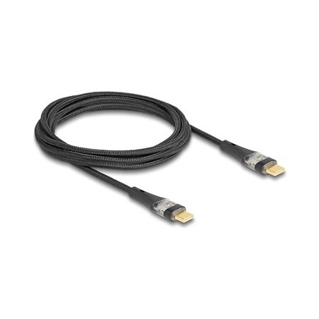 Delock - USB kabel - 24 pin USB-C (M) do 24 pin USB-C (M) - USB 2.0 - 20 V - 5 A - 2 m - podpora Power Delivery 3.0, Rychlé