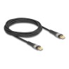 Delock - USB kabel - 24 pin USB-C (M) do 24 pin USB-C (M) - USB 2.0 - 20 V - 5 A - 2 m - podpora Power Delivery 3.0, Rychlé
