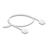 Delock - Patch kabel - RJ-45 (M) krátký do RJ-45 (M) krátký - 30 cm - 2.6 mm - UTP - CAT 6 - ultra-tenký - bílá