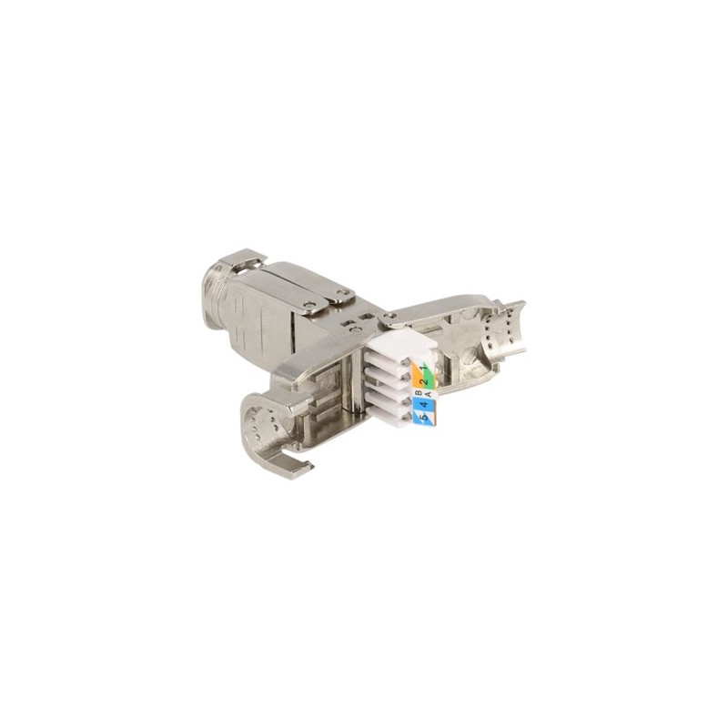 Delock - Kabelová spojka - CAT 6a - STP