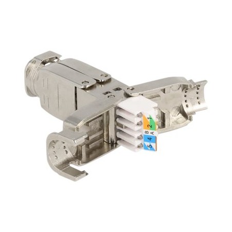 Delock - Kabelová spojka - CAT 6a - STP