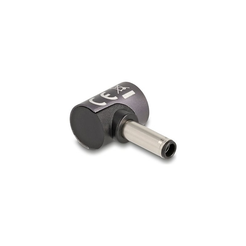 Delock - Adaptér konektoru k napájení - DC jack 4,5 x 3,0 mm (M) do 8pinový konektor magnetický - 20 V - 3 A - antracit 80787