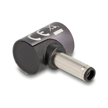 Delock - Adaptér konektoru k napájení - DC jack 4,5 x 3,0 mm (M) do 8pinový konektor magnetický - 20 V - 3 A - antracit 80787
