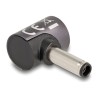Delock - Adaptér konektoru k napájení - DC jack 4,5 x 3,0 mm (M) do 8pinový konektor magnetický - 20 V - 3 A - antracit 80787