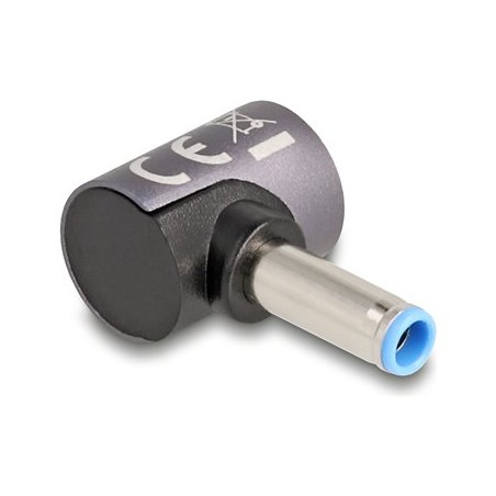 Delock - Adaptér konektoru k napájení - DC jack 4,5 x 3,0 mm (M) do 8pinový konektor magnetický - 20 V - 3 A - antracit 80784
