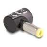 Delock - Adaptér konektoru k napájení - DC jack 5,5 x 1,7 mm (M) do 8pinový konektor magnetický - 20 V - 3 A - antracit
