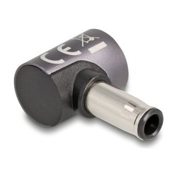 Delock - Adaptér konektoru k napájení - DC jack 5,5 x 2,1 mm (M) do 8pinový konektor magnetický - 20 V - 3 A - antracit