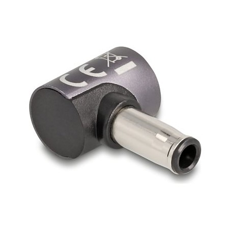 Delock - Adaptér konektoru k napájení - DC jack 5,5 x 2,1 mm (M) do 8pinový konektor magnetický - 20 V - 3 A - antracit