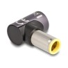 Delock - Adaptér konektoru k napájení - DC jack 7,9 x 5,5 mm (M) do 8pinový konektor magnetický - 20 V - 3 A - antracit