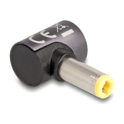 Delock - Adaptér konektoru k napájení - DC jack 5,5 x 2,5 mm (M) do 8pinový konektor magnetický - 20 V - 3 A - antracit