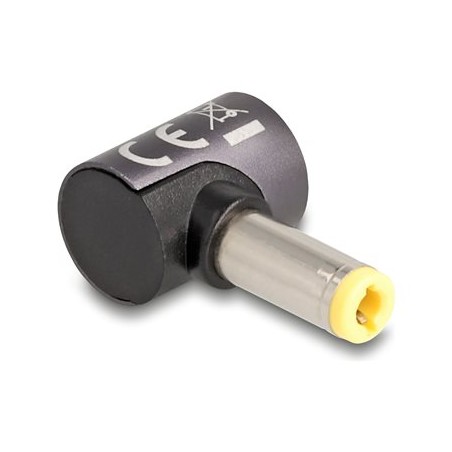Delock - Adaptér konektoru k napájení - DC jack 5,5 x 2,5 mm (M) do 8pinový konektor magnetický - 20 V - 3 A - antracit