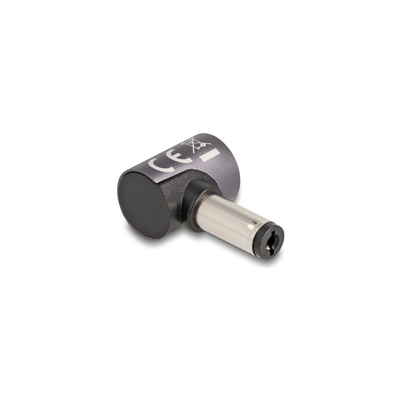 Delock - Adaptér konektoru k napájení - DC jack 5,5 x 3,0 mm (M) do 8pinový konektor magnetický - 20 V - 3 A - antracit
