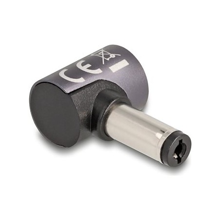 Delock - Adaptér konektoru k napájení - DC jack 5,5 x 3,0 mm (M) do 8pinový konektor magnetický - 20 V - 3 A - antracit