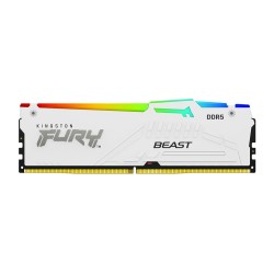 Kingston FURY Beast EXPO/DDR5/64GB/6000MHz/CL36/2x32GB/RGB/White