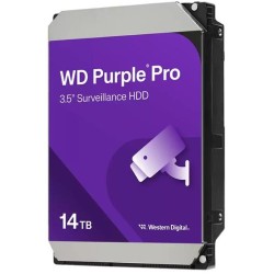 WD PURPLE PRO WD142PURP 14TB, SATA III 3.5", 512MB 7200RPM, 255MB/s, CMR