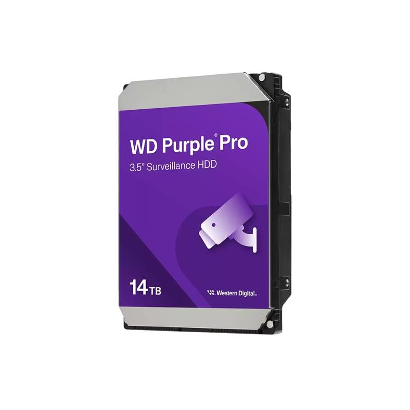 WD PURPLE PRO WD142PURP 14TB, SATA III 3.5", 512MB 7200RPM, 255MB/s, CMR