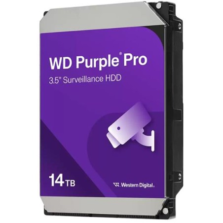WD PURPLE PRO WD142PURP 14TB, SATA III 3.5", 512MB 7200RPM, 255MB/s, CMR