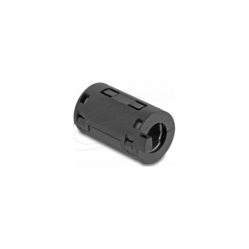 Delock - Ferrite bead - pro kulatý kabel do 11 mm - cerná (balení 2)