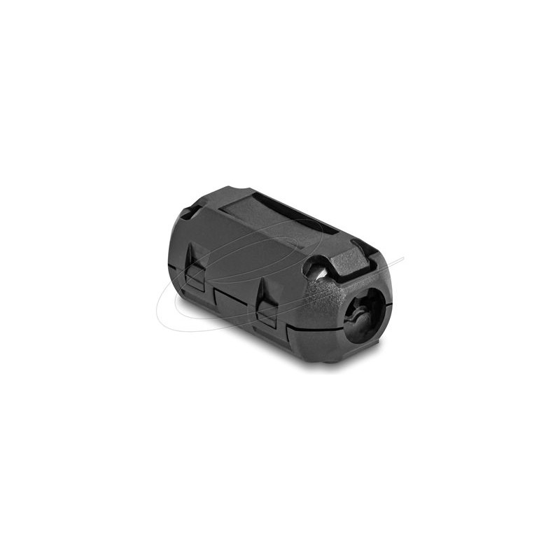 Delock - Ferrite bead - pro kulaté kabely až do 7 mm - cerná (balení 2)