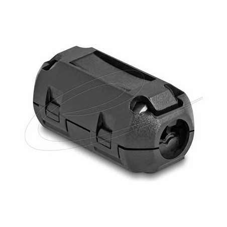 Delock - Ferrite bead - pro kulaté kabely až do 7 mm - cerná (balení 2)