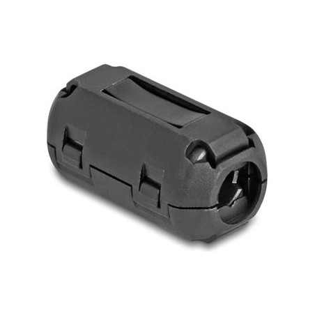 Delock - Ferrite bead - pro kulaté kabely do 9 mm - cerná (balení 2)