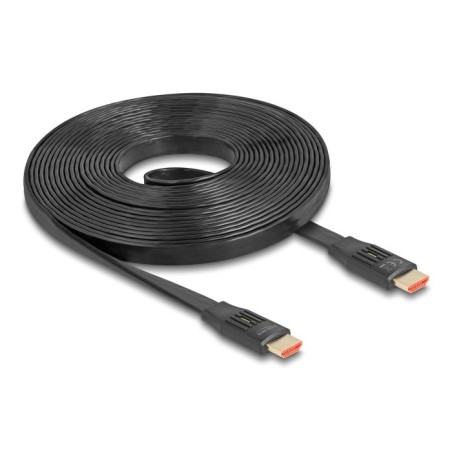 Delock - Vysoká rychlost - kabel HDMI s ethernetem - HDMI s piny (male) do HDMI s piny (male) - 5 m - cerná - podpora 8K60Hz