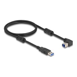 Delock - Kabel USB - USB typ A (M) do USB Type B (M) zahnutý nahoru - USB 3.0 - 1 m - up to 5 Gbps data transfer rate