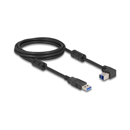 Delock - Kabel USB - USB typ A (M) rovné do USB Type B (M) zahnutý nahoru - USB 3.0 - 2 m - up to 5 Gbps data transfer rate