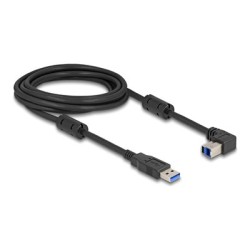 Delock - Kabel USB - USB typ A (M) rovné do USB Type B (M) zahnutý nahoru - USB 3.0 - 3 m - up to 5 Gbps data transfer rate